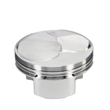 JE Pistons 377907 Piston Set, 2618, Dome, 4.600 Bore, 1.120 CD, 0.990 Pin Dia, Set of 8.