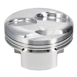 JE Pistons 377899S Piston Single, 2618, Dome, 4.615 Bore, 1.270 CD, 0.990 Pin Dia, Set of 1.