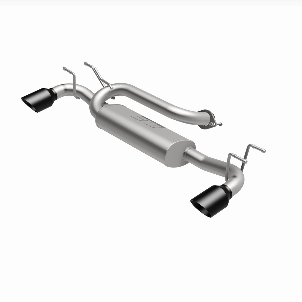 MagnaFlow Exhaust Products 19459 Street Series Black Chrome Axle Back System for Select Mazda 3