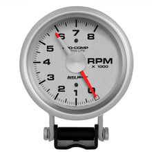 Load image into Gallery viewer, AutoMeter 3781 GAUGE, TACHOMETER, 3 3/4", 8K RPM, PEDESTAL W/ RED LINE, ULTRA-LITE