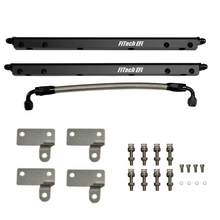 Load image into Gallery viewer, FiTech Fuel Injection 37854-1 SBC Go Port Fuel Rail Set