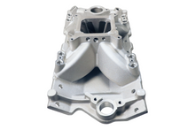 Load image into Gallery viewer, FiTech Fuel Injection 37854-2 SBC 350 1957-95 Inj Ports High Rise Intake Manifold Satin