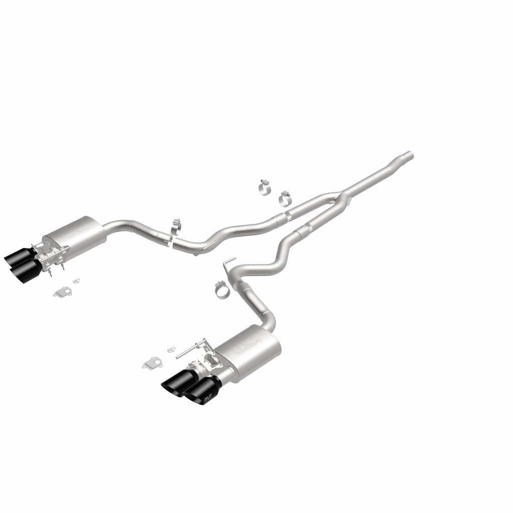 MagnaFlow Exhaust Products 19640 Competition Series Stainless 2.5 in Cat-Back for Select Ford Mustang