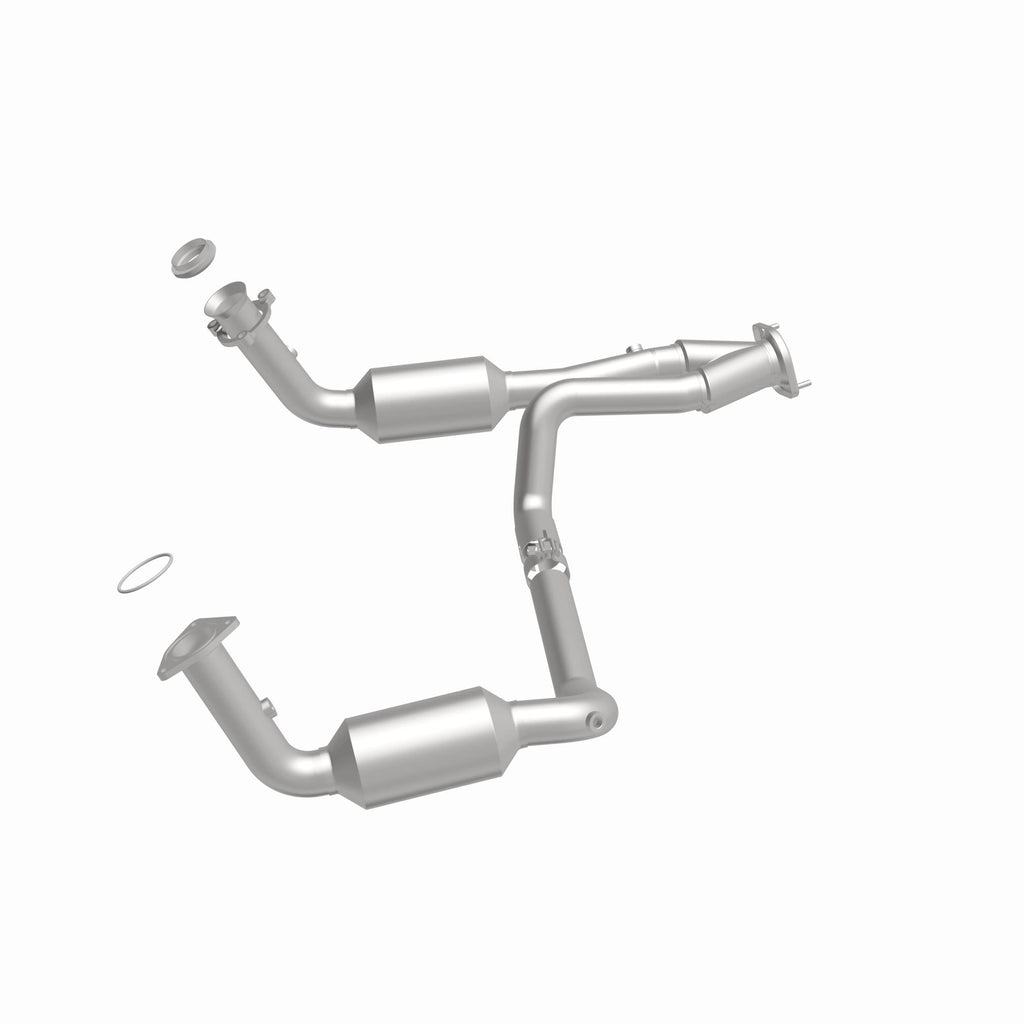 MagnaFlow Exhaust Products 4451419 California CARB Direct-Fit Catalytic Converter for Select Chevrolet Express 1500, Chevrolet Silverado 1500, Chevrolet Silverado 2500, Chevrolet Suburban 1500, Chevrolet Tahoe, GMC Sierra 1500, GMC Sierra 2500, GMC