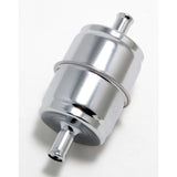 Trans-Dapt 9177 3/8 in. DISPOSABLE FUEL FILTER-CHROME (not for fuel injection)