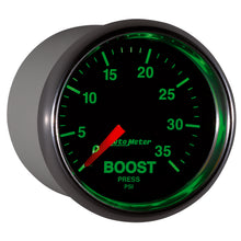 Load image into Gallery viewer, AutoMeter 3804 GAUGE, BOOST, 2 1/16", 35PSI, MECHANICAL, GS