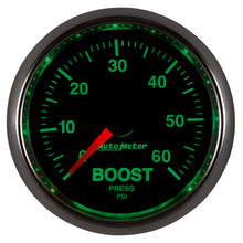 Load image into Gallery viewer, AutoMeter 3805 GAUGE, BOOST, 2 1/16", 60PSI, MECHANICAL, GS