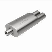 Load image into Gallery viewer, MagnaFlow Exhaust Products 14816 Straight-Through Performance Muffler; 2.25/3.5in. Center/Dual; 5x14x8 Body