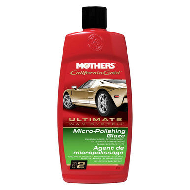 Mothers 38100 California Gold Sealer And Glaze 473mL