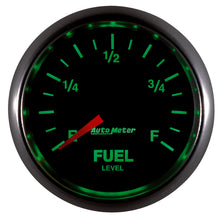 Load image into Gallery viewer, AutoMeter 3810 GAUGE, FUEL LEVEL, 2 1/16", 0-280O PROGRAMMABLE, GS