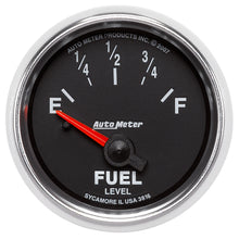 Load image into Gallery viewer, AutoMeter 3816 GAUGE, FUEL LEVEL, 2 1/16", 240OE TO 33OF, ELEC, GS