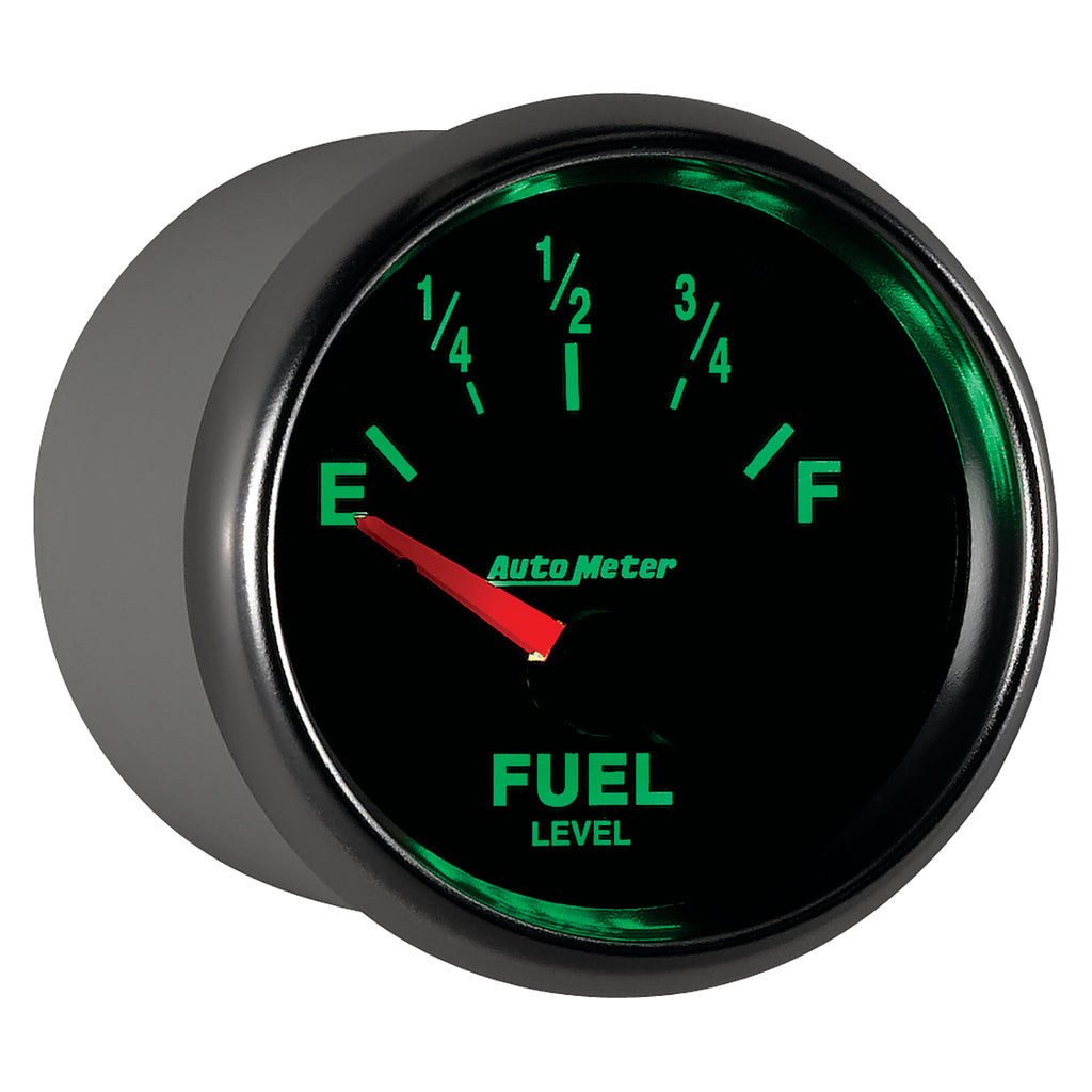 AutoMeter 3816 GAUGE, FUEL LEVEL, 2 1/16", 240OE TO 33OF, ELEC, GS