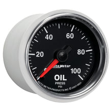 Load image into Gallery viewer, AutoMeter 3821 GAUGE, OIL PRESSURE, 2 1/16", 100PSI, MECHANICAL, GS