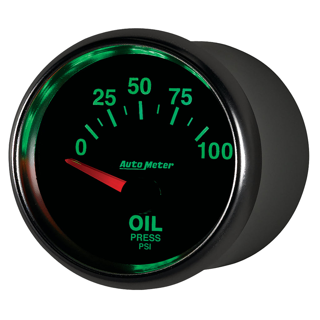 AutoMeter 3827 GAUGE, OIL PRESSURE, 2 1/16", 100PSI, ELECTRIC, GS