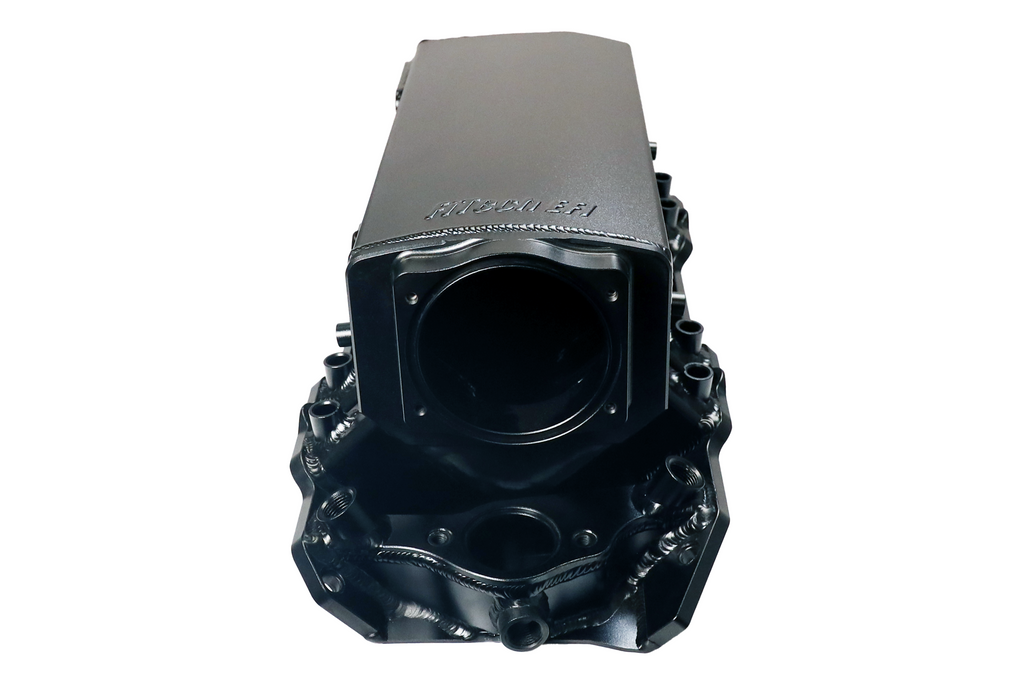 FiTech Fuel Injection 38302-1 Ultra Ram BBC Intake Manifold with Fuel Rail