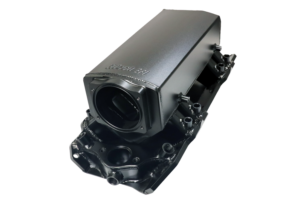 FiTech Fuel Injection 38302-1 Ultra Ram BBC Intake Manifold with Fuel Rail