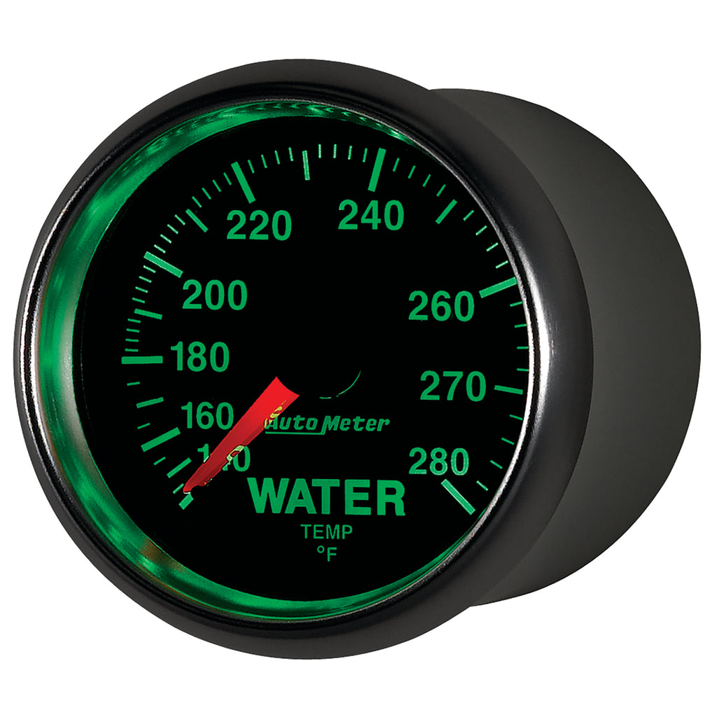 AutoMeter 3831 GAUGE, WATER TEMP, 2 1/16", 140-280?F, MECHANICAL, GS