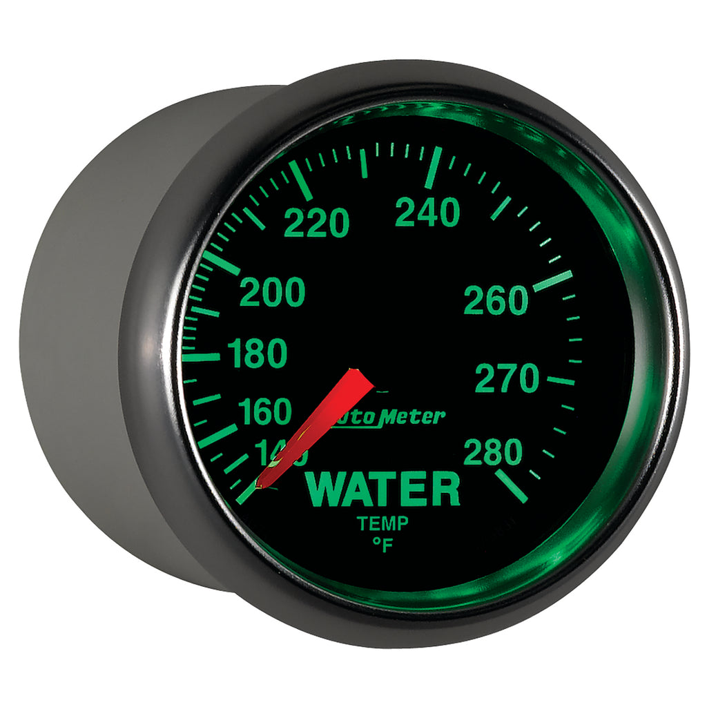 AutoMeter 3831 GAUGE, WATER TEMP, 2 1/16", 140-280?F, MECHANICAL, GS