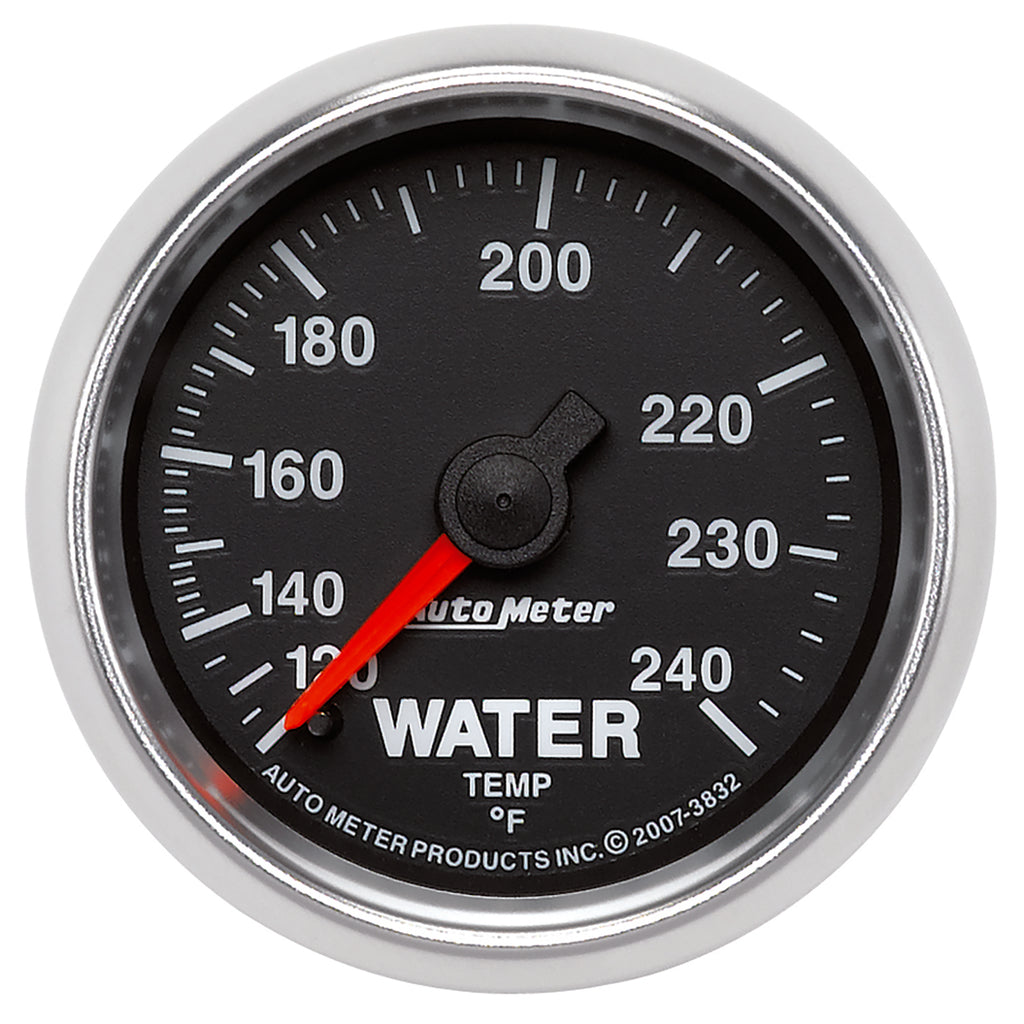 AutoMeter 3832 GAUGE, WATER TEMP, 2 1/16", 120-240?F, MECHANICAL, GS