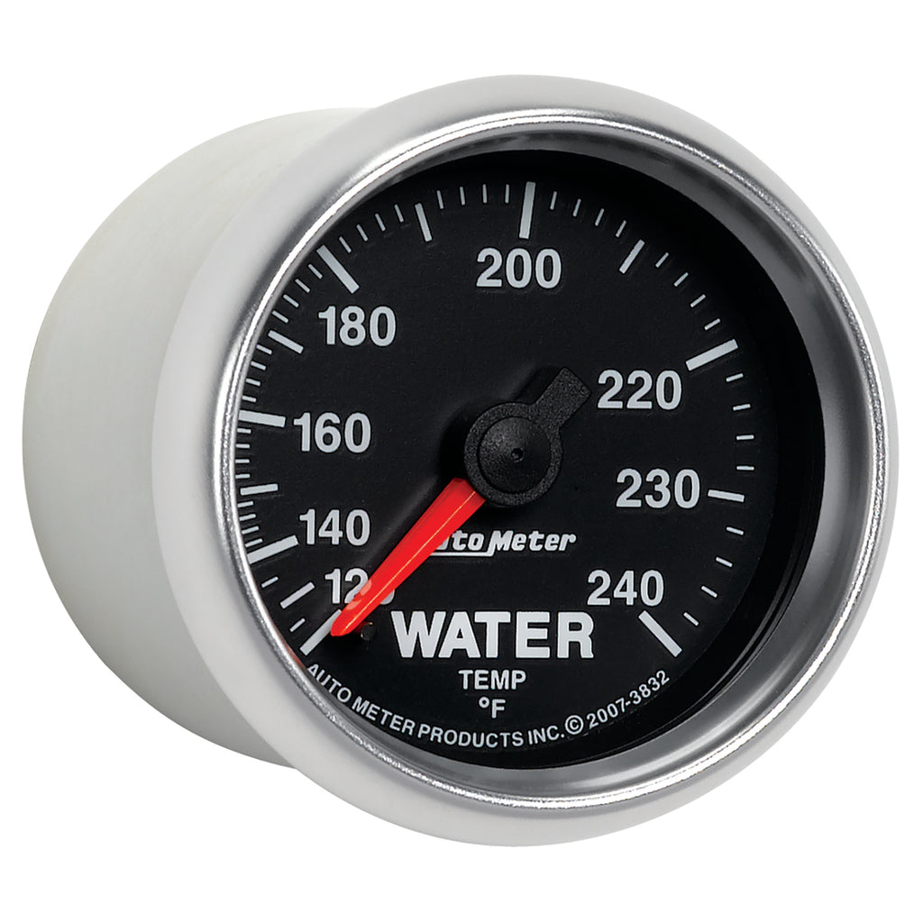 AutoMeter 3832 GAUGE, WATER TEMP, 2 1/16", 120-240?F, MECHANICAL, GS