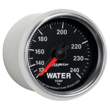 Load image into Gallery viewer, AutoMeter 3832 GAUGE, WATER TEMP, 2 1/16", 120-240?F, MECHANICAL, GS