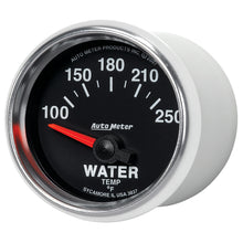 Load image into Gallery viewer, AutoMeter 3837 GAUGE, WATER TEMP, 2 1/16", 100-250?F, ELECTRIC, GS
