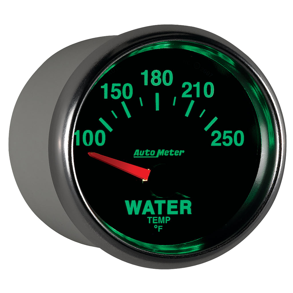 AutoMeter 3837 GAUGE, WATER TEMP, 2 1/16", 100-250?F, ELECTRIC, GS
