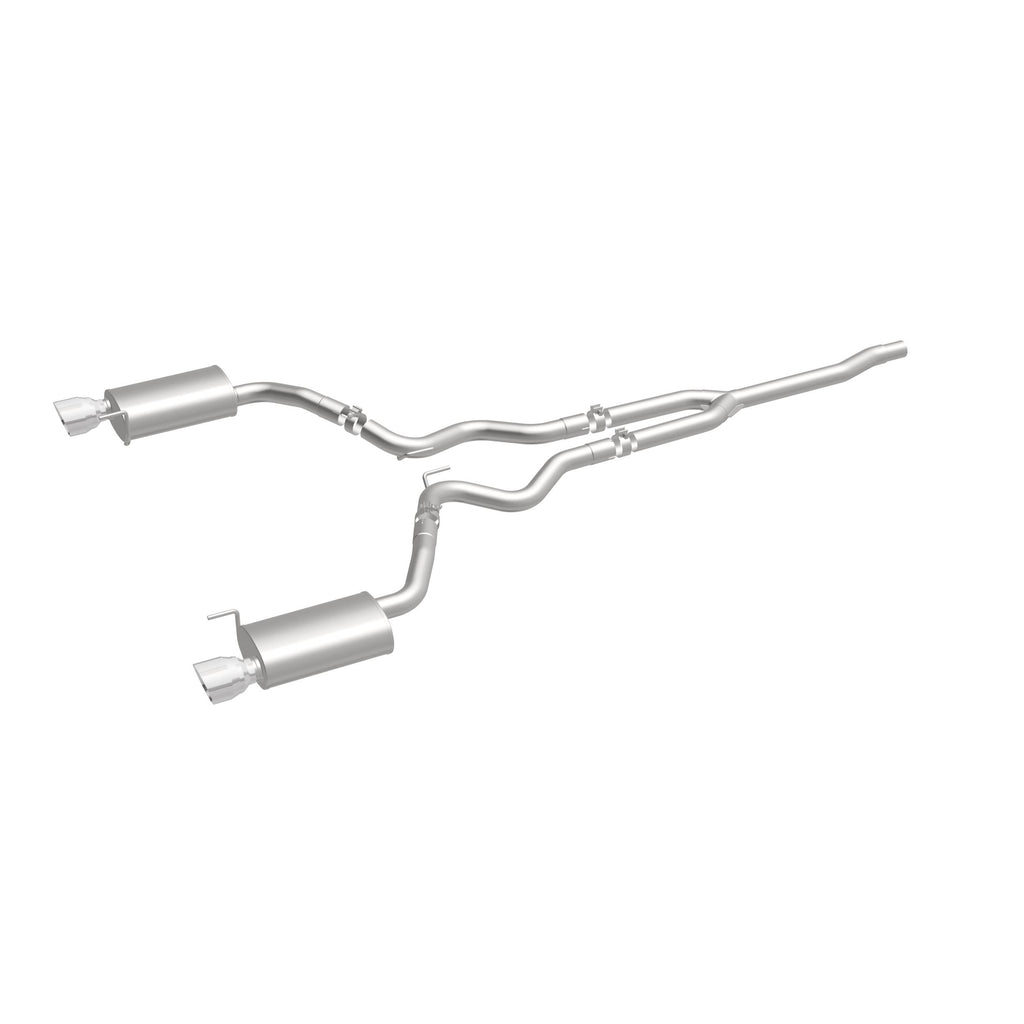MagnaFlow Exhaust Products 19097 Street Series Polished Cat-Back System for Select Ford Mustang