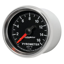 Load image into Gallery viewer, AutoMeter 3844 GAUGE, PYROMETER (EGT), 2 1/16", 1600?F, DIGITAL STEPPER MOTOR, GS