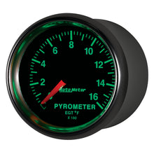 Load image into Gallery viewer, AutoMeter 3844 GAUGE, PYROMETER (EGT), 2 1/16", 1600?F, DIGITAL STEPPER MOTOR, GS