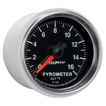 Load image into Gallery viewer, AutoMeter 3844 GAUGE, PYROMETER (EGT), 2 1/16", 1600?F, DIGITAL STEPPER MOTOR, GS