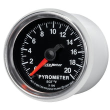 Load image into Gallery viewer, AutoMeter 3845 GAUGE, PYROMETER (EGT), 2 1/16", 2000?F, DIGITAL STEPPER MOTOR, GS