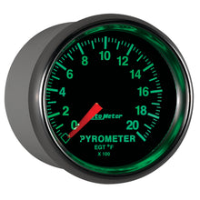 Load image into Gallery viewer, AutoMeter 3845 GAUGE, PYROMETER (EGT), 2 1/16", 2000?F, DIGITAL STEPPER MOTOR, GS