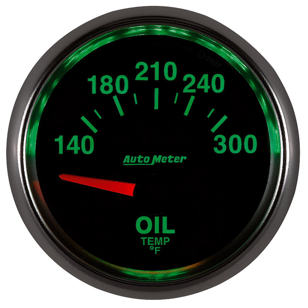 AutoMeter 3848 GAUGE, OIL TEMP, 2 1/16", 140-300?F, ELECTRIC, GS