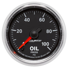 Load image into Gallery viewer, AutoMeter 3853 GAUGE, OIL PRESSURE, 2 1/16", 100PSI, DIGITAL STEPPER MOTOR, GS