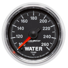 Load image into Gallery viewer, AutoMeter 3855 GAUGE, WATER TEMP, 2 1/16", 100-260?F, DIGITAL STEPPER MOTOR, GS
