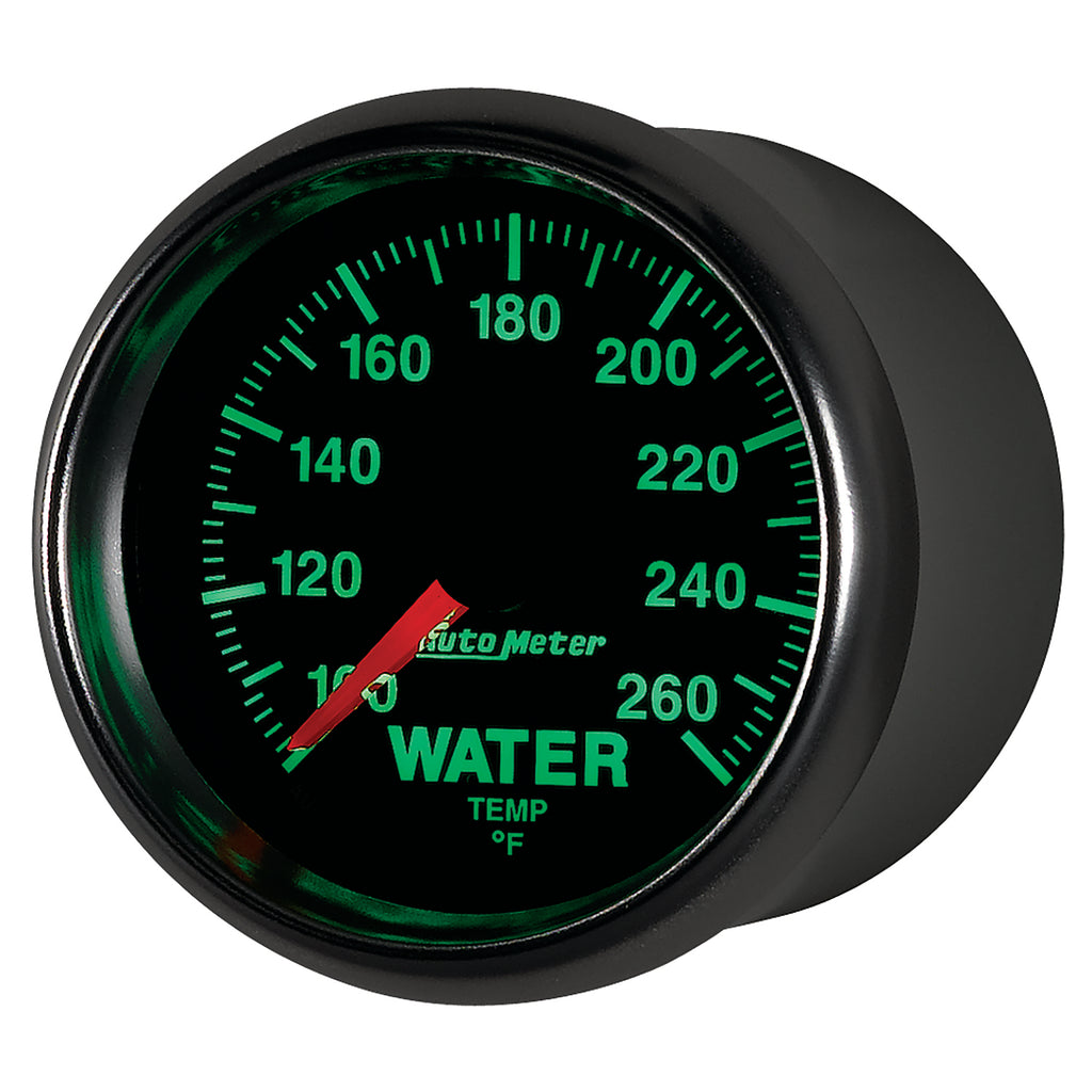 AutoMeter 3855 GAUGE, WATER TEMP, 2 1/16", 100-260?F, DIGITAL STEPPER MOTOR, GS