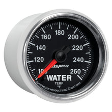Load image into Gallery viewer, AutoMeter 3855 GAUGE, WATER TEMP, 2 1/16", 100-260?F, DIGITAL STEPPER MOTOR, GS