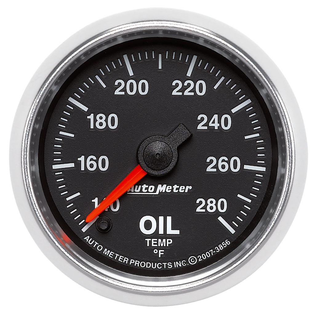 AutoMeter 3856 GAUGE, OIL TEMP, 2 1/16", 140-280?F, DIGITAL STEPPER MOTOR, GS