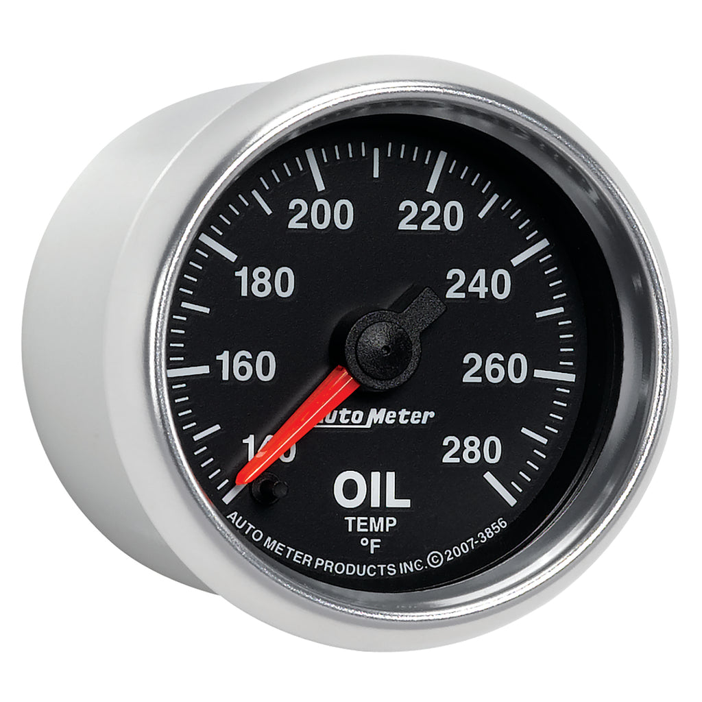 AutoMeter 3856 GAUGE, OIL TEMP, 2 1/16", 140-280?F, DIGITAL STEPPER MOTOR, GS
