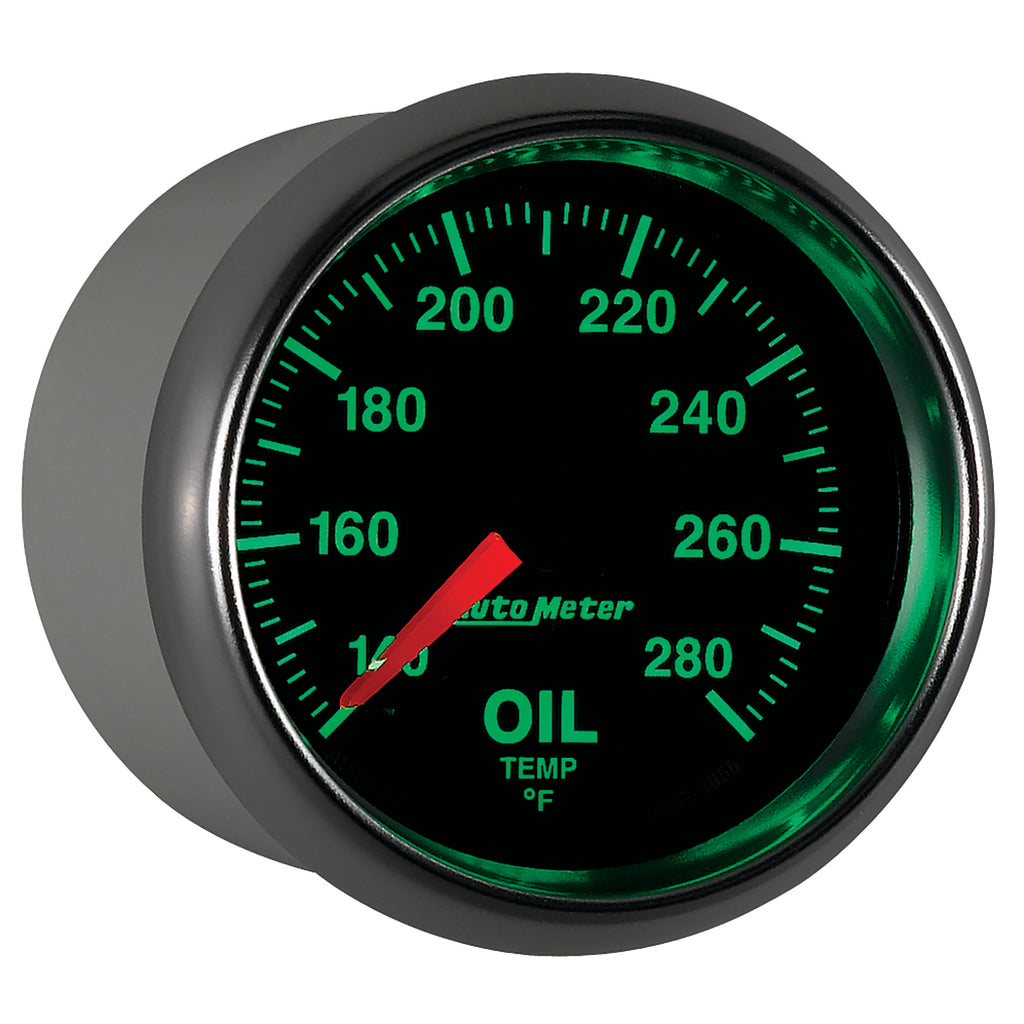 AutoMeter 3856 GAUGE, OIL TEMP, 2 1/16", 140-280?F, DIGITAL STEPPER MOTOR, GS
