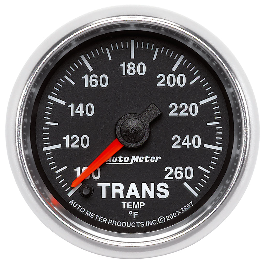 AutoMeter 3857 GAUGE, TRANSMISSION TEMP, 2 1/16", 100-260?F, DIGITAL STEPPER MOTOR, GS