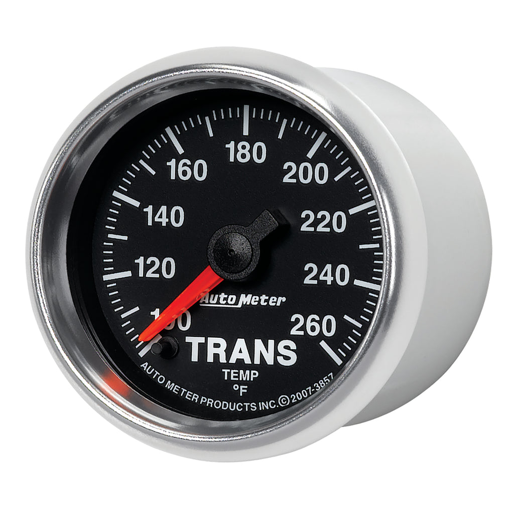 AutoMeter 3857 GAUGE, TRANSMISSION TEMP, 2 1/16", 100-260?F, DIGITAL STEPPER MOTOR, GS