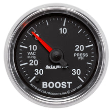 Load image into Gallery viewer, AutoMeter 3859 GAUGE, VAC/BOOST, 2 1/16", 30INHG-30PSI, DIGITAL STEPPER MOTOR, GS