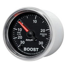 Load image into Gallery viewer, AutoMeter 3859 GAUGE, VAC/BOOST, 2 1/16", 30INHG-30PSI, DIGITAL STEPPER MOTOR, GS
