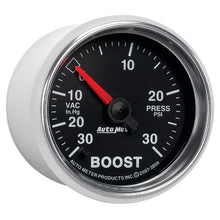 Load image into Gallery viewer, AutoMeter 3859 GAUGE, VAC/BOOST, 2 1/16", 30INHG-30PSI, DIGITAL STEPPER MOTOR, GS