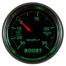 Load image into Gallery viewer, AutoMeter 3859 GAUGE, VAC/BOOST, 2 1/16", 30INHG-30PSI, DIGITAL STEPPER MOTOR, GS