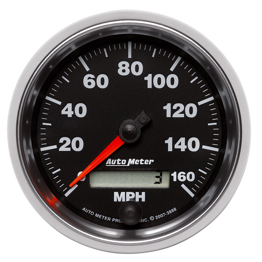 AutoMeter 3888 GAUGE, SPEEDOMETER, 3 3/8", 160MPH, ELEC. PROGRAMMABLE, GS