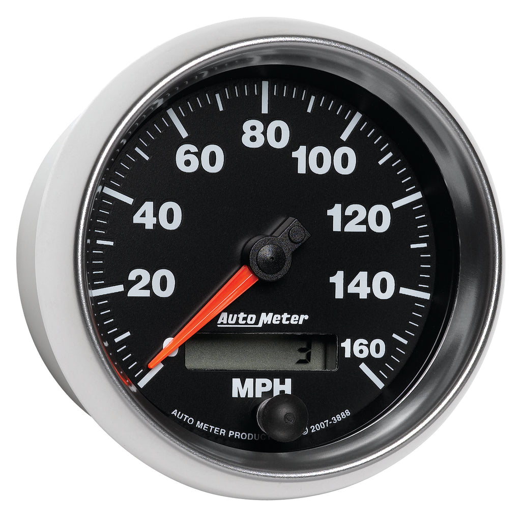 AutoMeter 3888 GAUGE, SPEEDOMETER, 3 3/8", 160MPH, ELEC. PROGRAMMABLE, GS