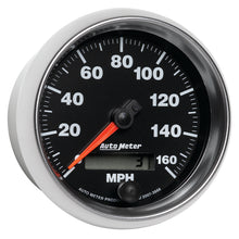 Load image into Gallery viewer, AutoMeter 3888 GAUGE, SPEEDOMETER, 3 3/8", 160MPH, ELEC. PROGRAMMABLE, GS